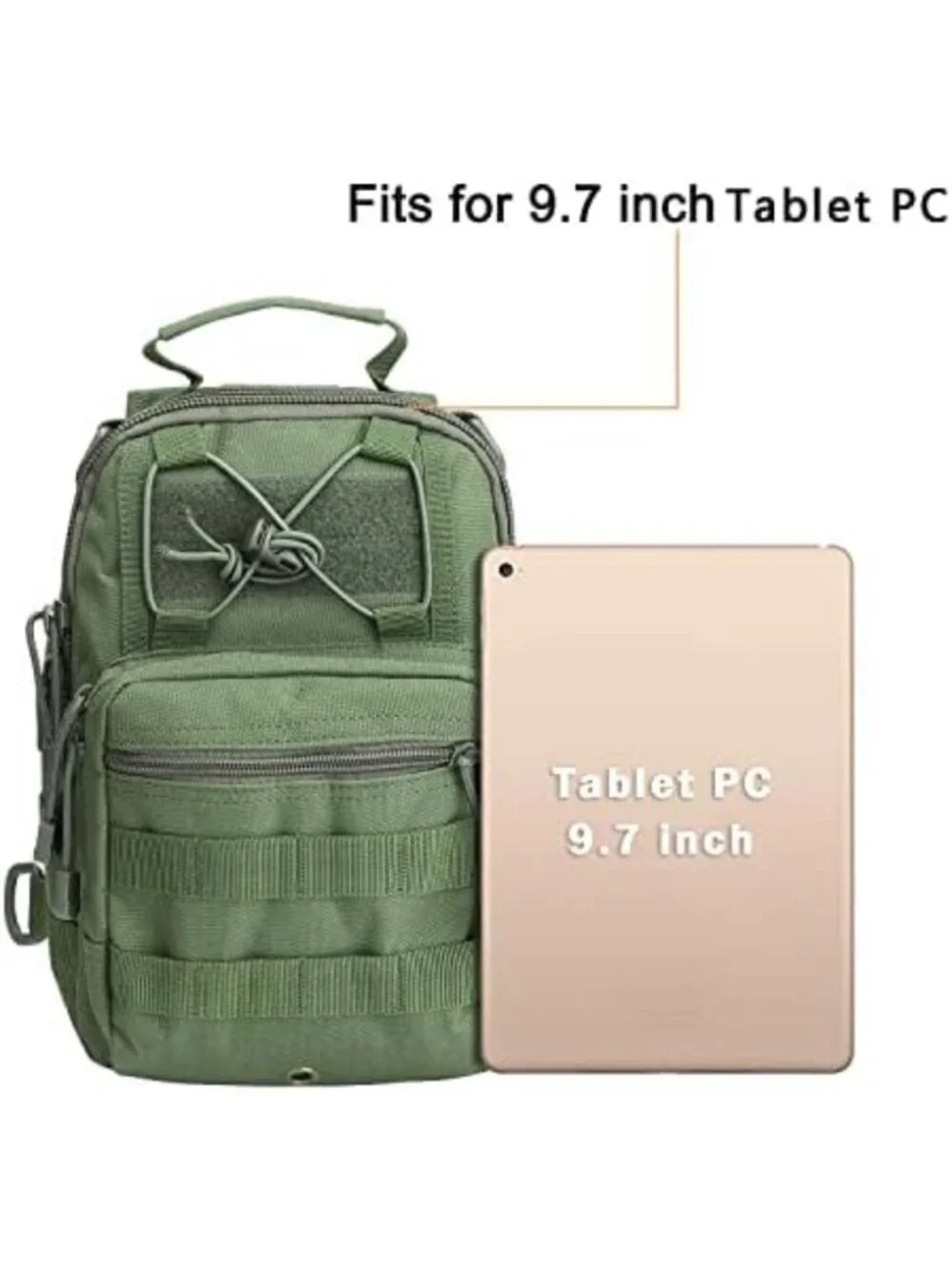 Tactical Outdoor Sling Backpack - Military Sport Bag for Everyday Carry & Travel